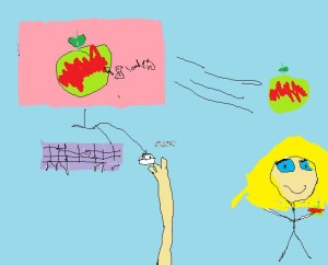 "I'd like it if my computer could convert images of food and make them real." - Joanna, Age 10