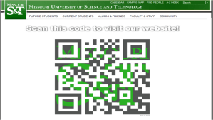 Missouri S&T's website as it appeared on April 1, 2012