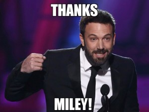 At least it's not about Batman anymore. Via http://mashable.com/2013/08/26/miley-cyrus-memes/