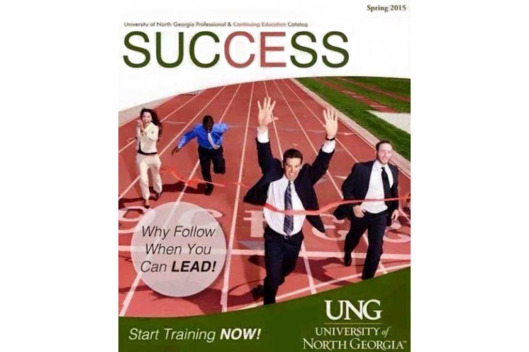 It's 2015, right? One university's course catalog shows white men winning the race for success.