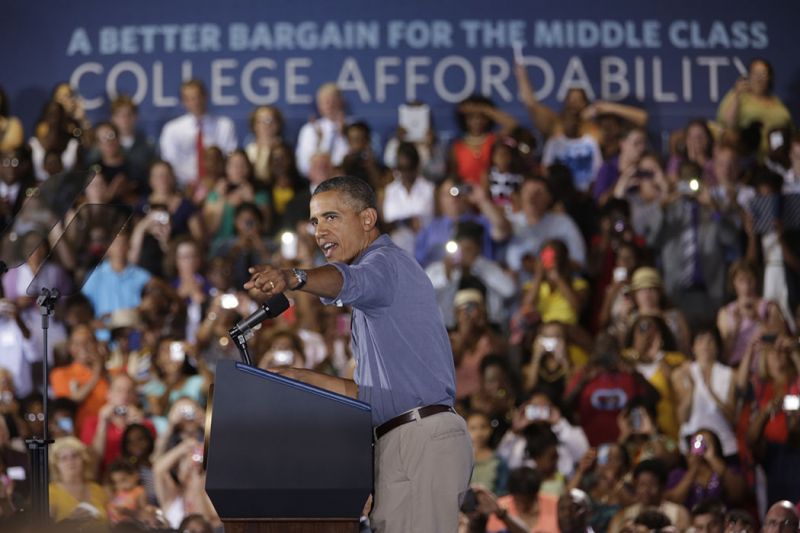 Barack Obama, the 44th president of the United States. (Photo via InsideHigherEd.com)