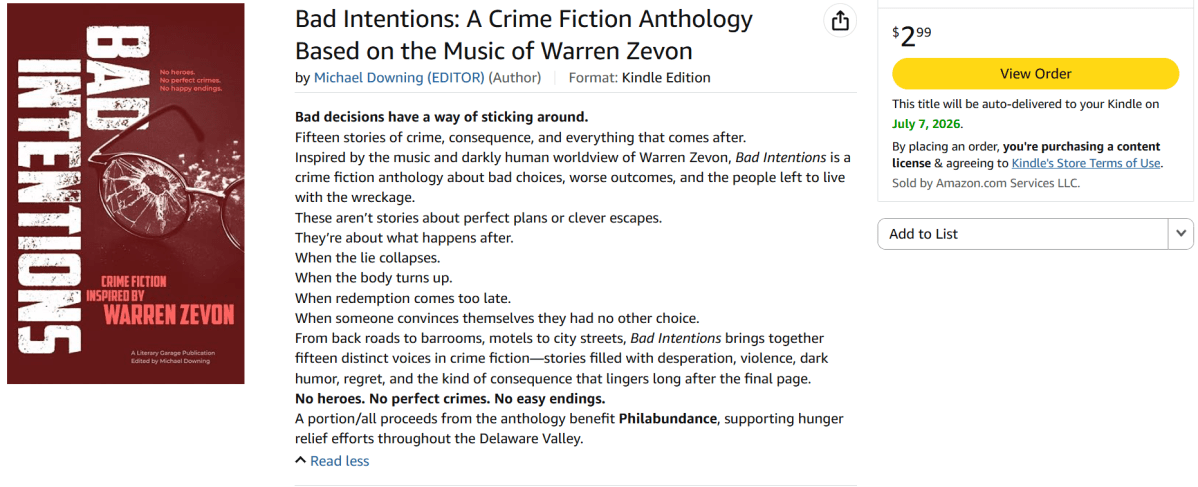 BREAKING: ‘Bad Intentions’ now available for&nbsp;pre-order